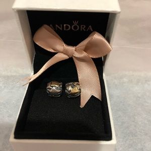 2x Authentic Pandora charms
